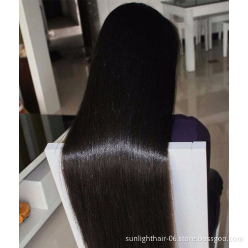 Wholesale13*4Lace Front Wig real Brazilian/Indian Human Hair for Black Women yaki/straight/body/water wave Pre Plucked Hair